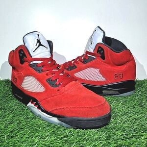 AIR JORDAN 5 RETRO "RAGING BULL" 2021 Men's Size 9.5